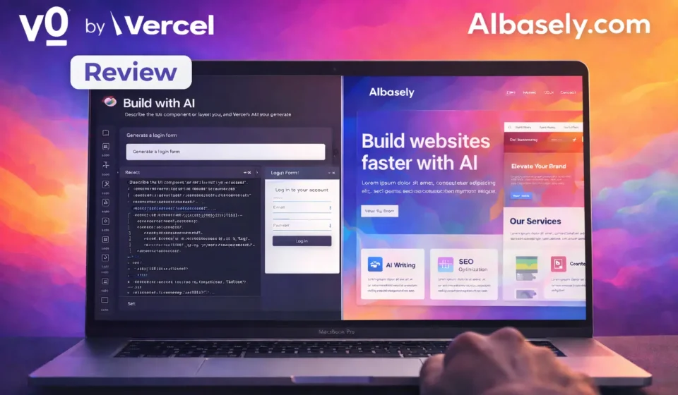 v0 AI website builder