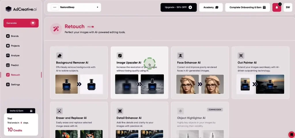 ai marketing tools - adcreative.ai