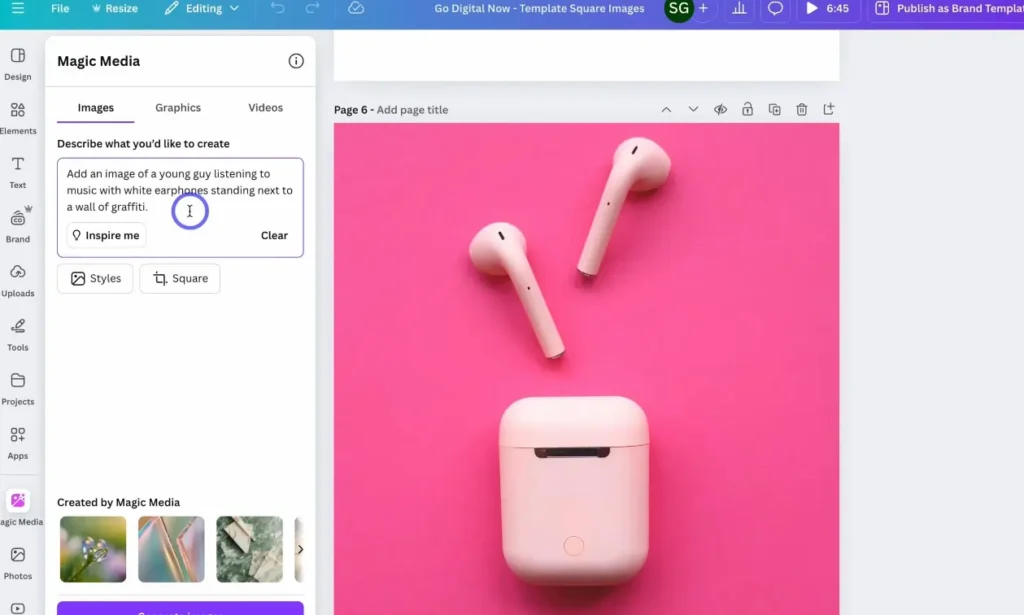 ai marketing tools - canva ai