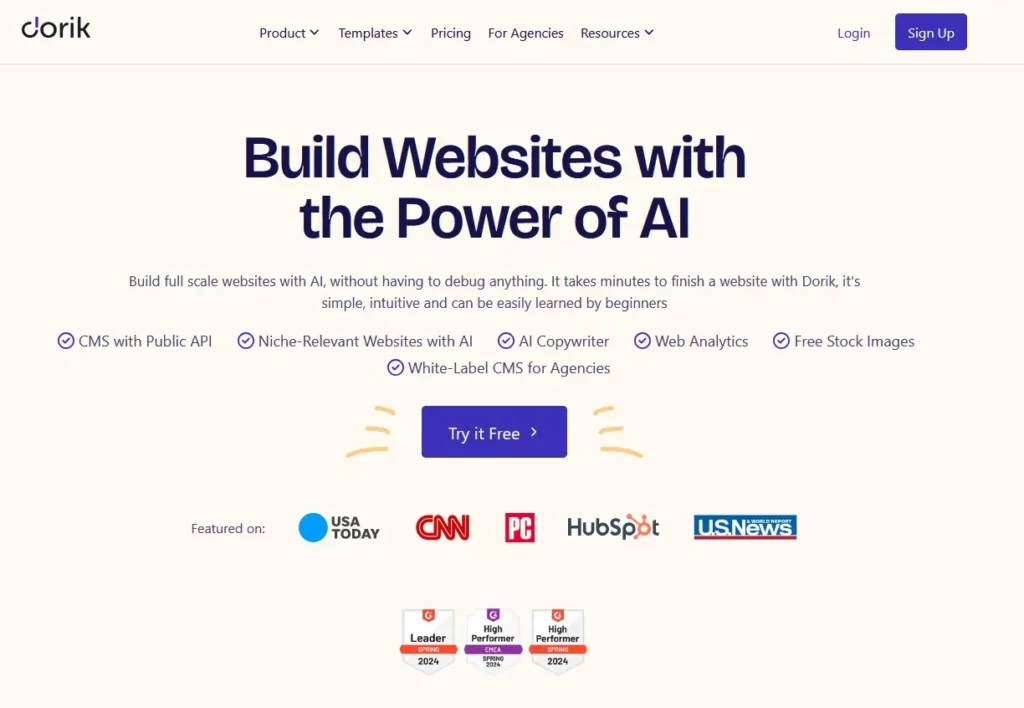 ai website builder