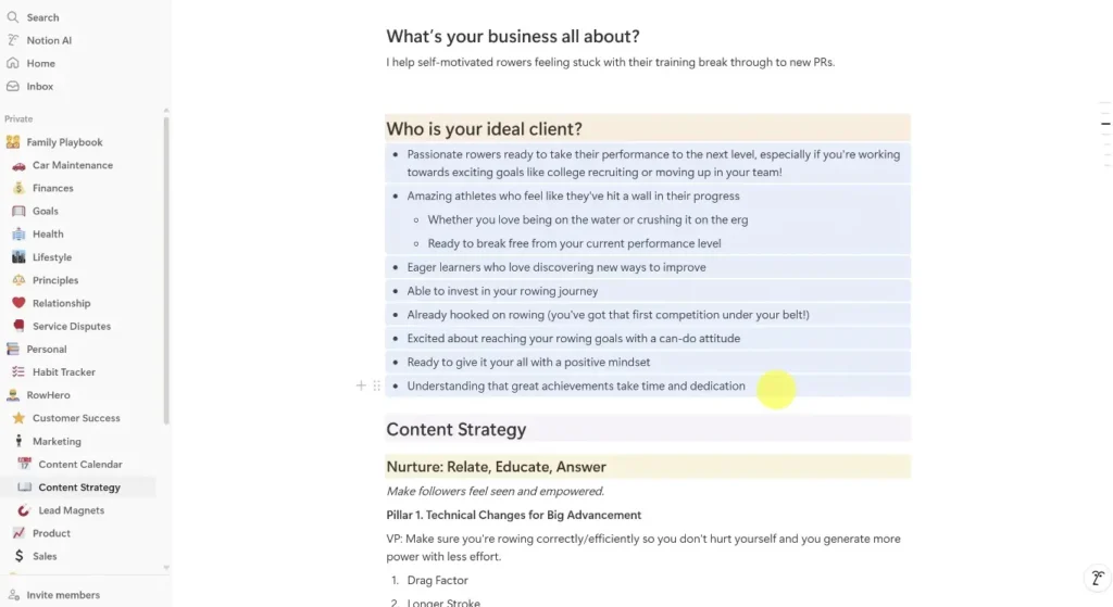 ai business tools - notion ai